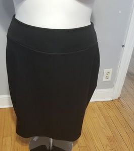 Black Zipper Skirt